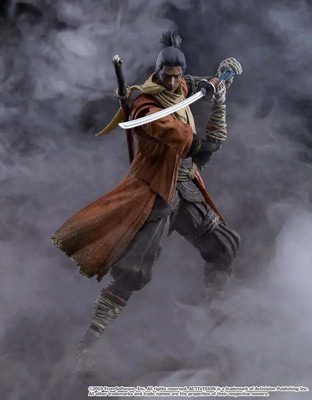 『SEKIRO』隻狼がフィギュア化 「死」パーツも付いてくるぞ！