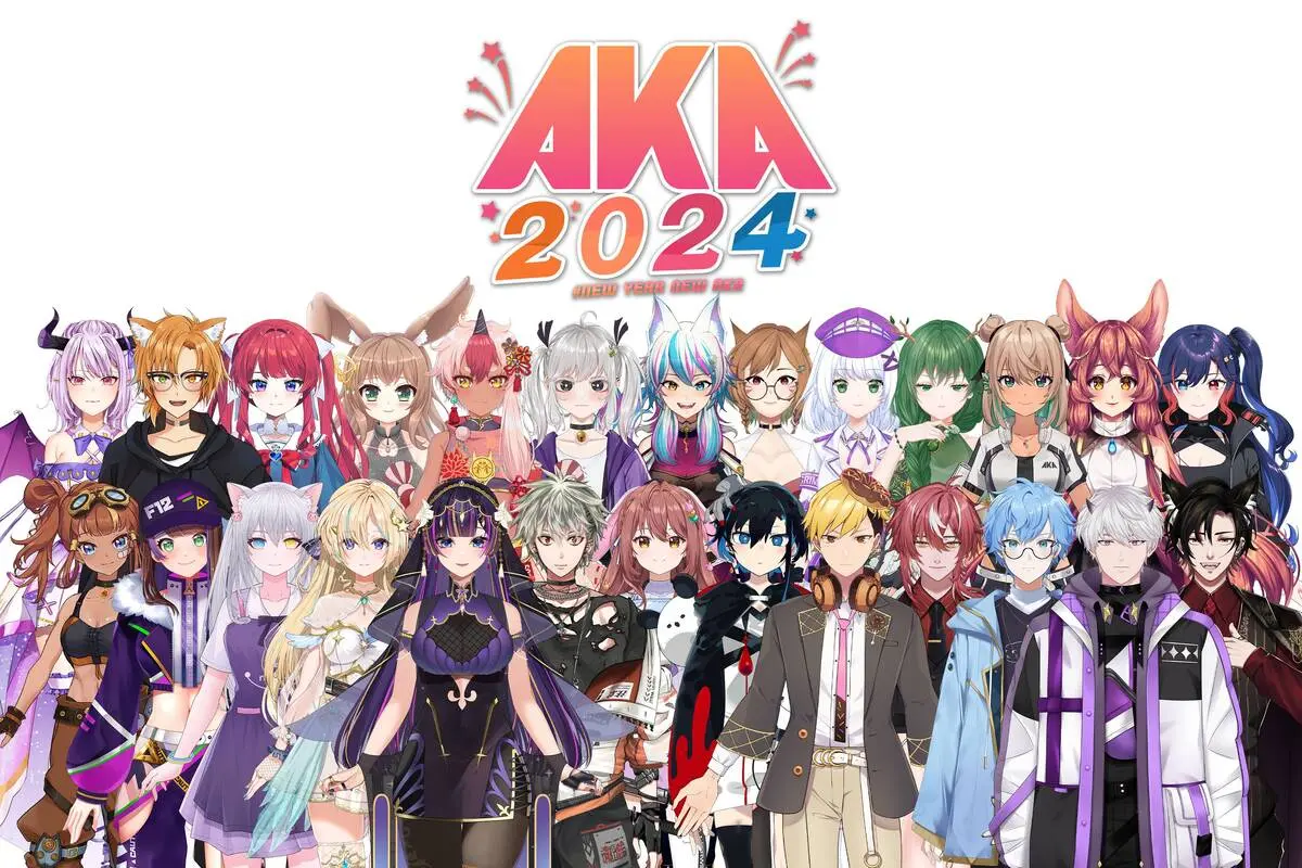AKA Virtualに在籍しているVTuberたち