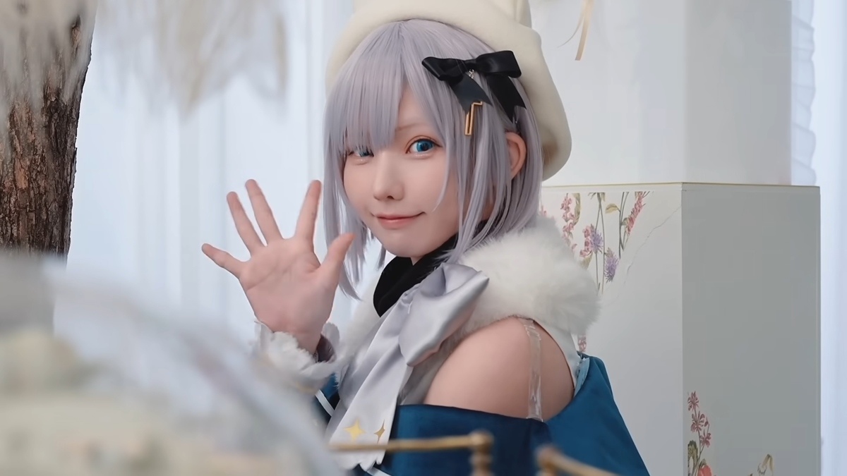えなこ、冬コミ頒布「ぶいすぽっ！」コスプレ写真集のメイキング