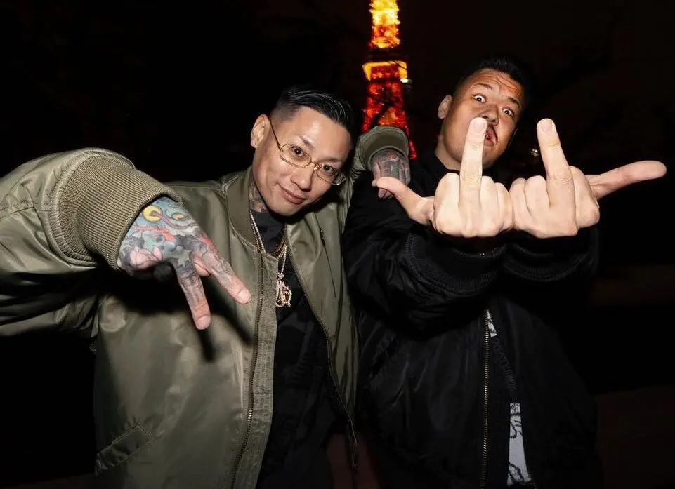 GAKKIN × BUDSPOOL 花罰 MA-1 FLIGHT JACKET GAKKIN × BUDSPOOL 花罰 MA-1 FLIGHT JACKET BLACK – GXX
