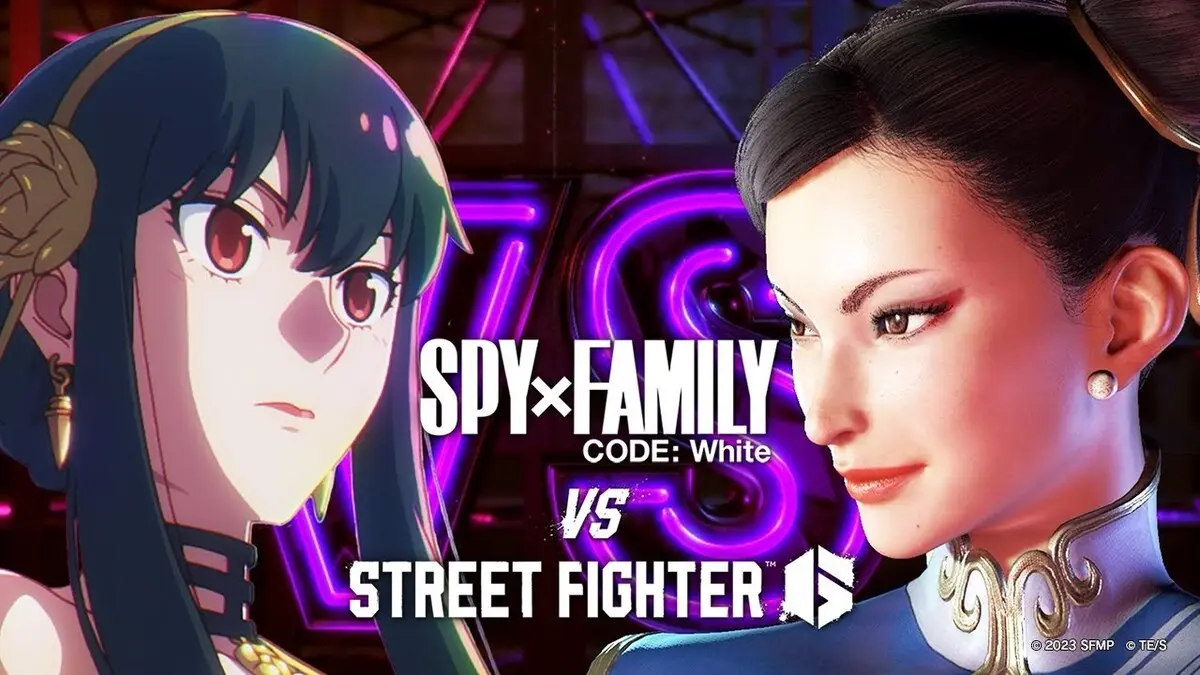 『ストリートファイター6』と『劇場版 SPY×FAMILY CODE: White』のコラボ動画