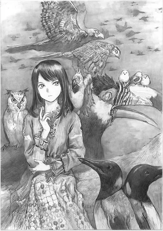 イラストレーター安倍吉俊、画業30周年の展覧会開催 『serial
