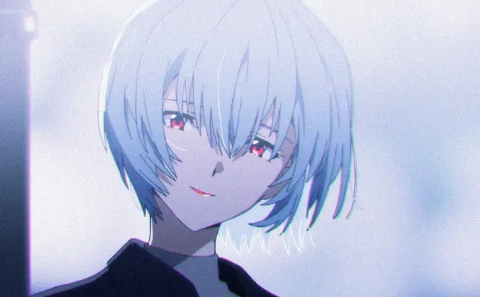 綾波レイ「はじめての口紅、その後」 KATE×エヴァ、米山舞が“笑顔“描き下ろす