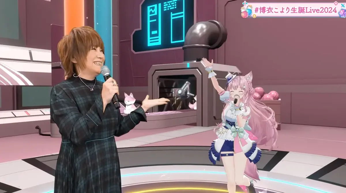 松本梨香さんも登場した博衣こよりさんの生誕祭ライブ