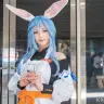 蜜虫さんによるぺこらママのコスプレ②