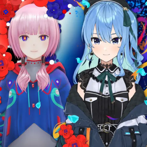 星街すいせい×花譜対談 飛躍する「VTuber/Vシンガーの音楽」