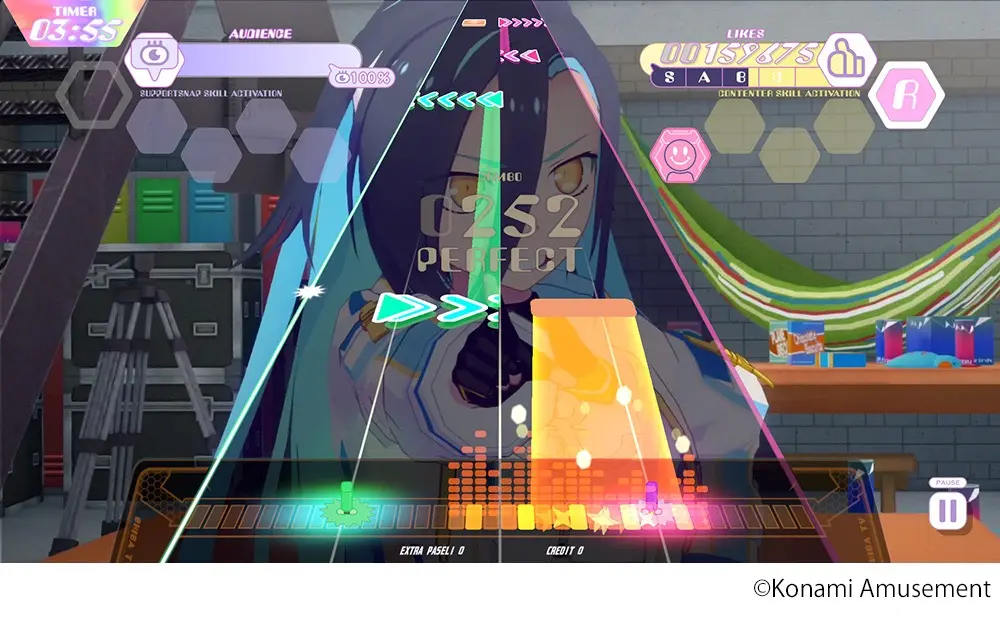『ポラリスコード』プレイ画面