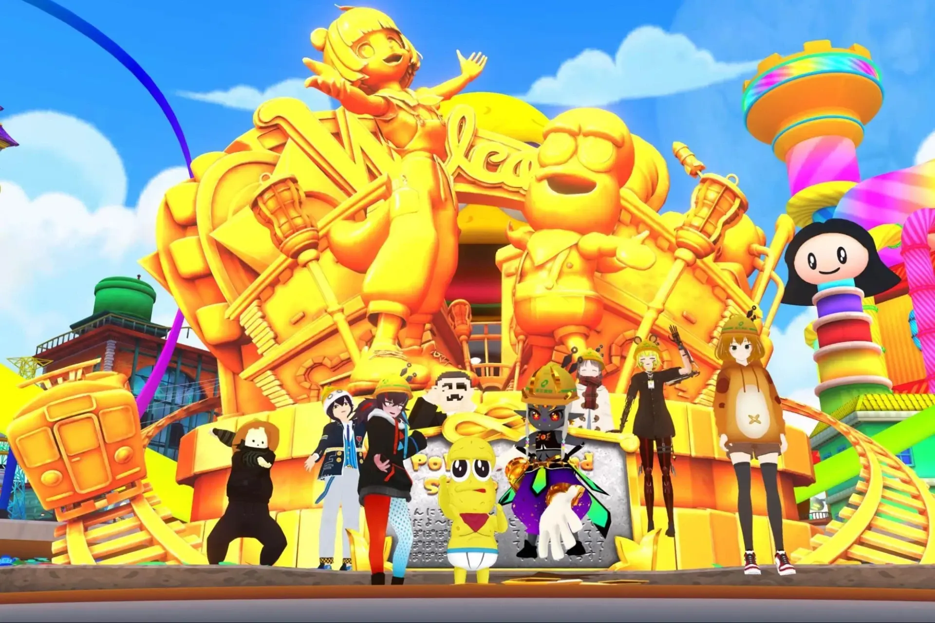 VRChat「ぽこピーランド」はクリエイターの夢──制作に1年を要した可能性の世界