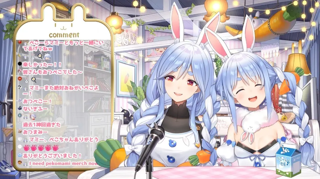 兎田ぺこらの母、VTuber化　親子で仲良く『スーパーマリオ』を実況ぺこ