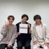 ライブ配信で新グループ名「timelesz（タイムレス）」を発表したメンバー