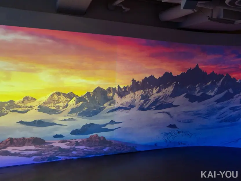 「『狂気山脈からの呼び声』展」の展示
