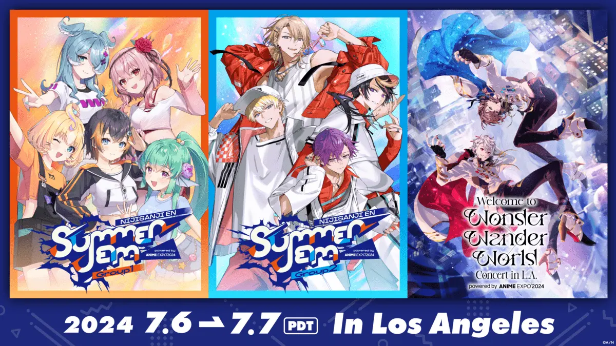 「Anime Expo 2024」に出演するライバー