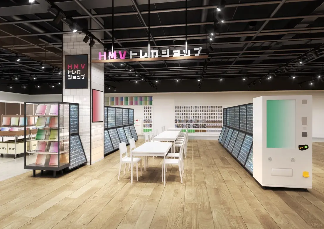 「HMVトレカショップ 心斎橋」イメージ図