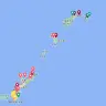 「ホロライブ聖地パーフェクトマップ」沖縄（一部）
