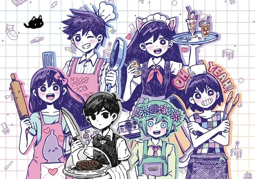 ホラーRPG『OMORI』東京、大阪、福岡でコラボカフェ開催