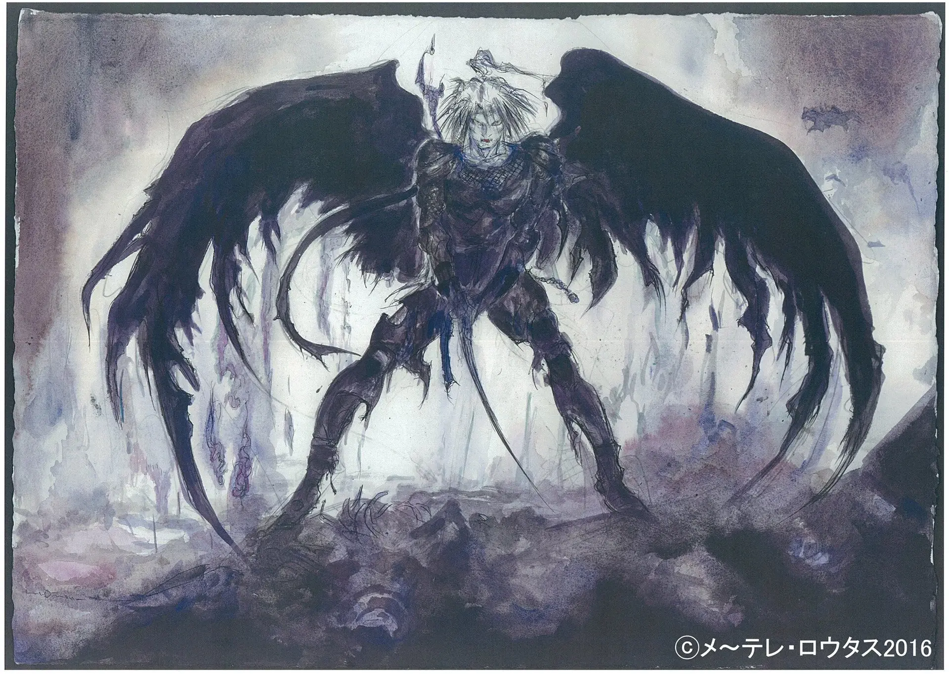 天野喜孝キービジュ担当『忍者ヴァンパイア』 カンヌ映像見本市に出展