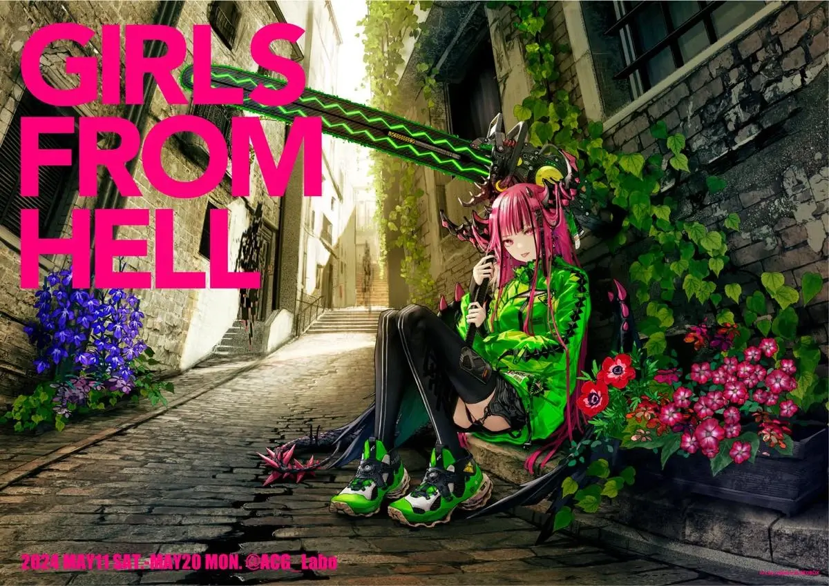 redjuice個展「GIRLS FROM HELL」開催 集大成となった展覧会「REDBOX」を経て