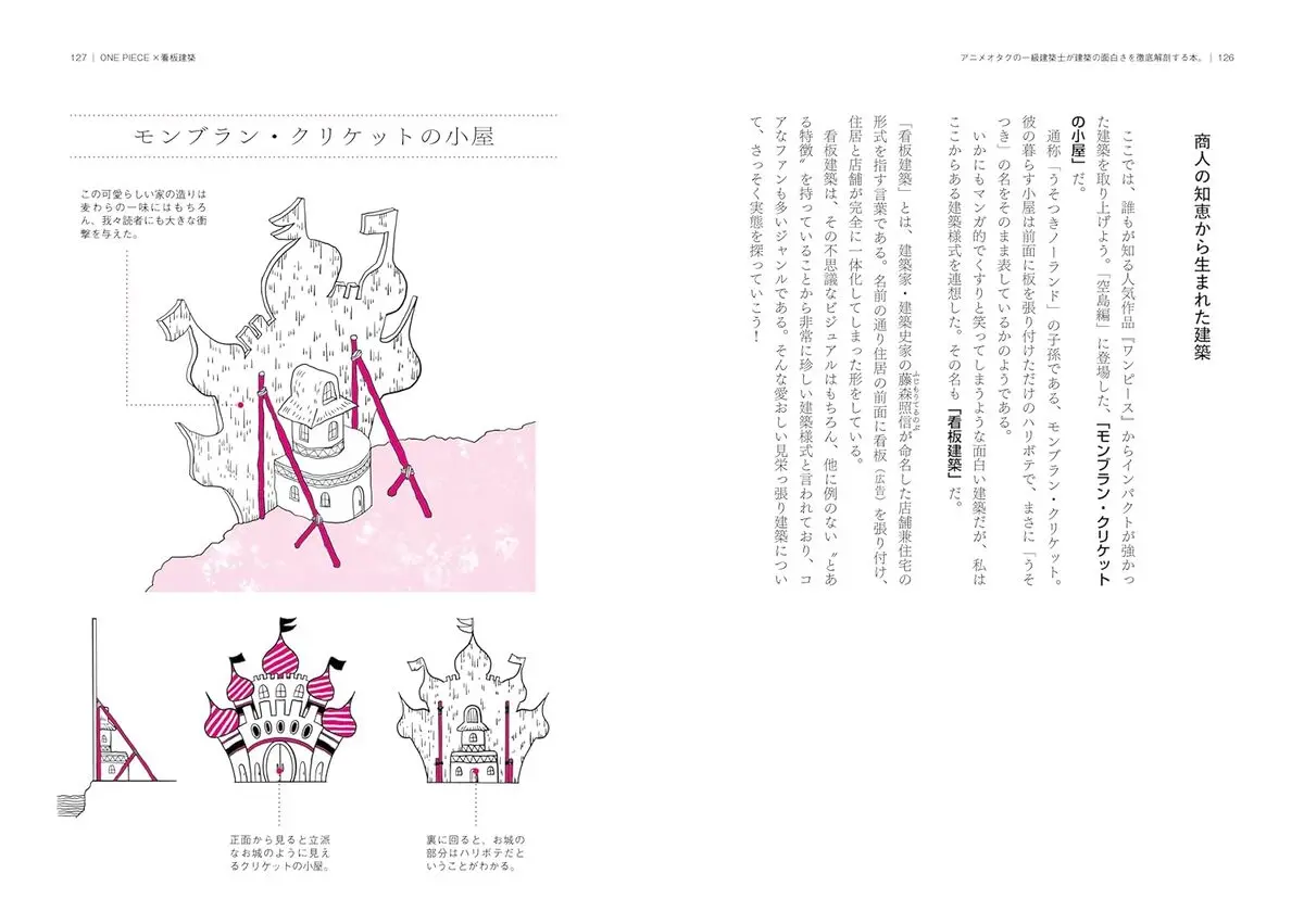 『アニメオタクの一級建築士が建築の面白さを徹底解剖する本。』サンプルページ2