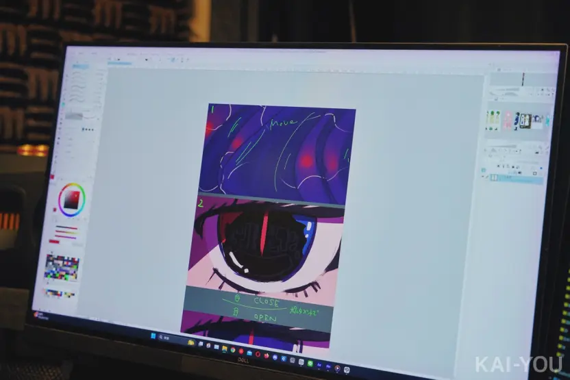 「エンパープル」MVの制作風景1