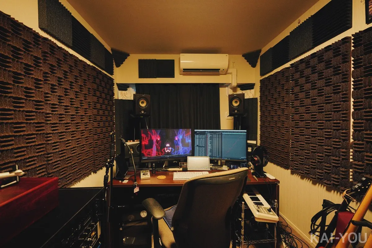 はるまきごはんさんの作業場