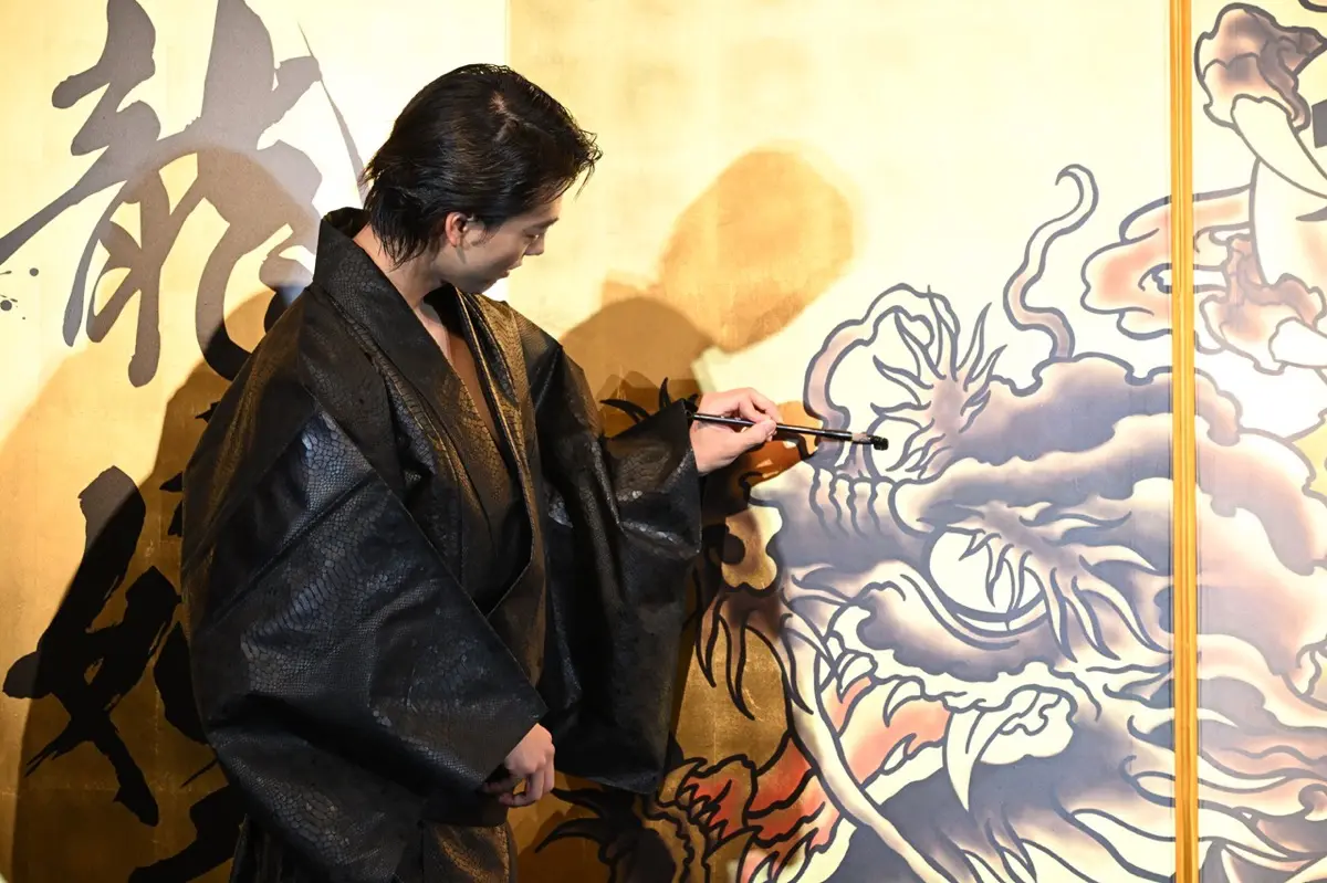 『龍が如く～Beyond the Game～』記者会見に登場した竹内涼真2