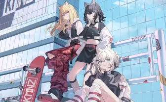 VTuberユニットKMNZ、新メンバーはTINAとNEROの姉妹 3人体制で再始動