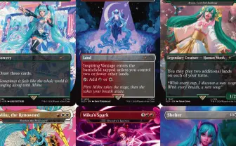 『マジック・ザ・ギャザリング』と初音ミクがコラボ 特別仕様のカードを6種発表