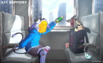 映像制作ユニット「擬態するメタ」が監督　アニメ「#伊右衛⾨の⾞窓にて」全3篇が公開