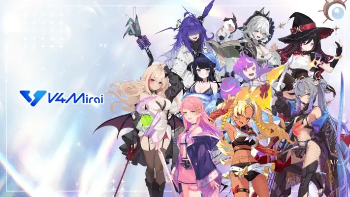 Brave groupのVTuberグループ「V4Mirai」米カリフォルニアで共同ライブ開催