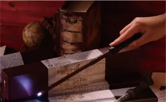 「ハリー・ポッター」魔法の杖が交通系ICカードに　華麗に自動改札機を通過しよう