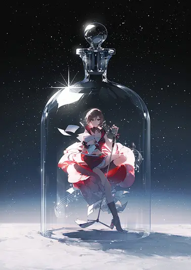 個展描き下ろし作品「asteroid」MEIKO