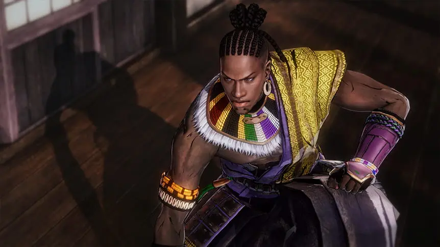『戦国無双5』の弥助／画像は公式サイトから
