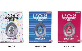 たまごっちが「ロッキン」とコラボ！ ロックフェス仕様モデルが発売