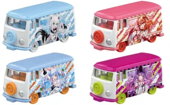 ホロライブとトミカが初コラボ　VTuber兎田ぺこら、さくらみこらのデザイン入り