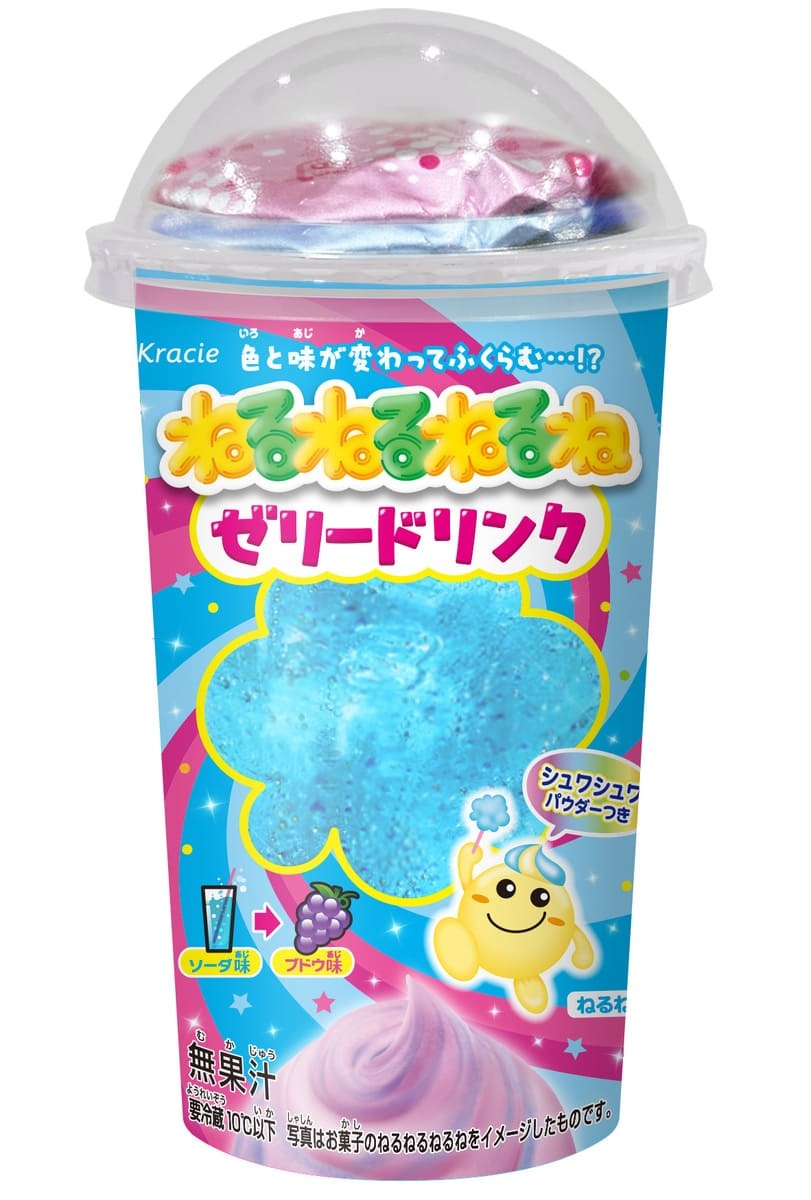 あの「ねるねるねるね」がゼリードリンクに！ もちろん味も色も変わり