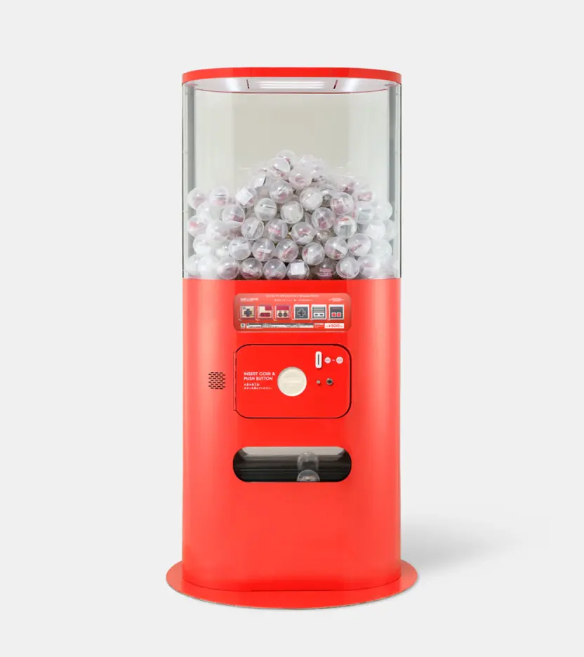 カプセルトイ「コントローラーボタンコレクション」の筐体