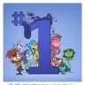 『インサイド・ヘッド2』世界興収アニメーション映画史上No1特別イラスト