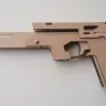理基さんの「オリジナル輪ゴム銃ver.1（塗装なし）」