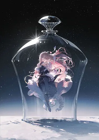 個展描き下ろし作品「asteroid」巡音ルカ