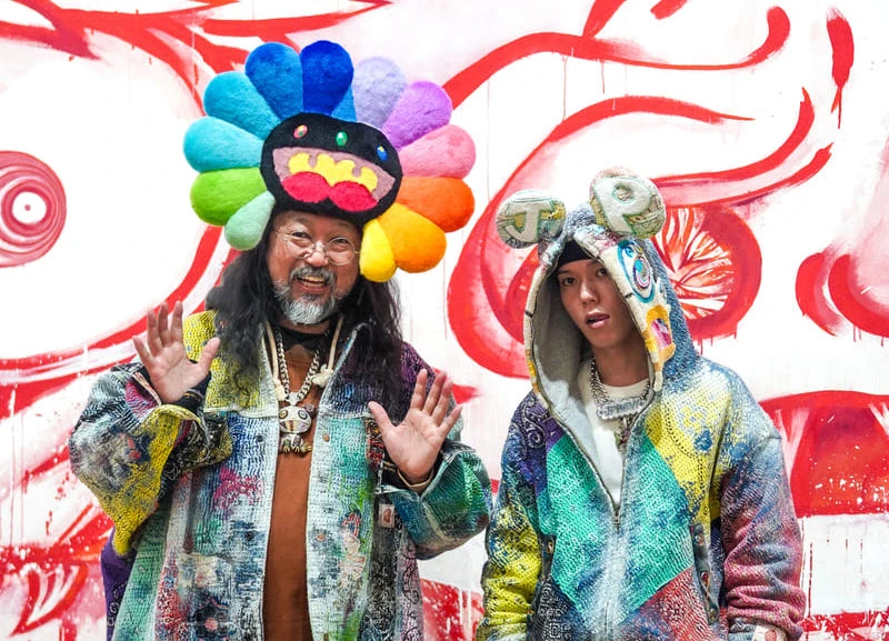 村上隆、ラッパーJP THE WAVYのユニット「MNNK Bro.」始動 1stシングルリリース