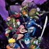 ティーンエイジ・ミュータント・ニンジャ・タートルズ_NARUTOコラボのカバーイラスト2／画像は公式Instagramから