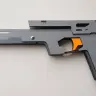 オリジナル輪ゴム銃ver.1　塗装バージョン（トリガーカラー：オレンジ）