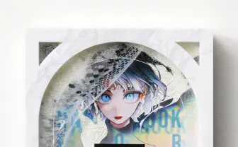 はなぶしさんの個展「ブレインマシーン04」のキービジュアルの