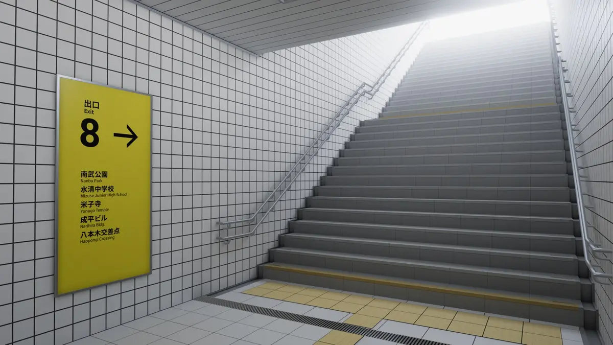 『8番出口VR』VRChatワールド