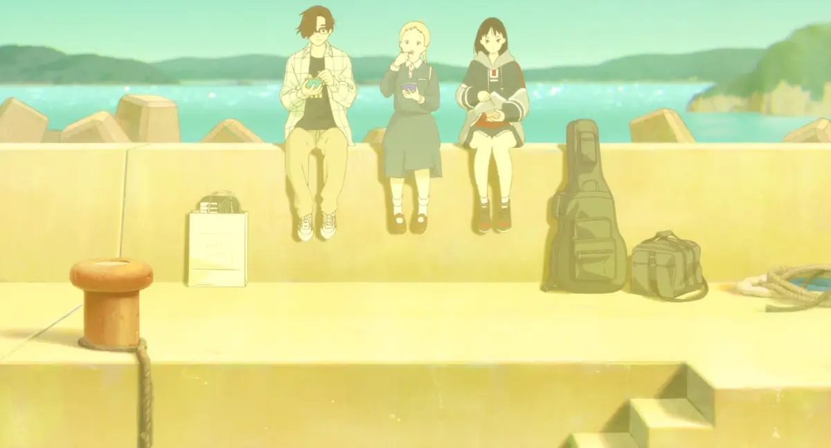 『きみの色』3人でアイスを食べるワンシーン
