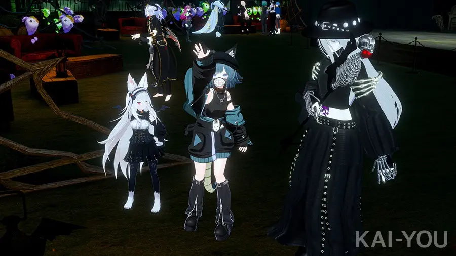 VRChatイベント「Scream Garden」の様子13