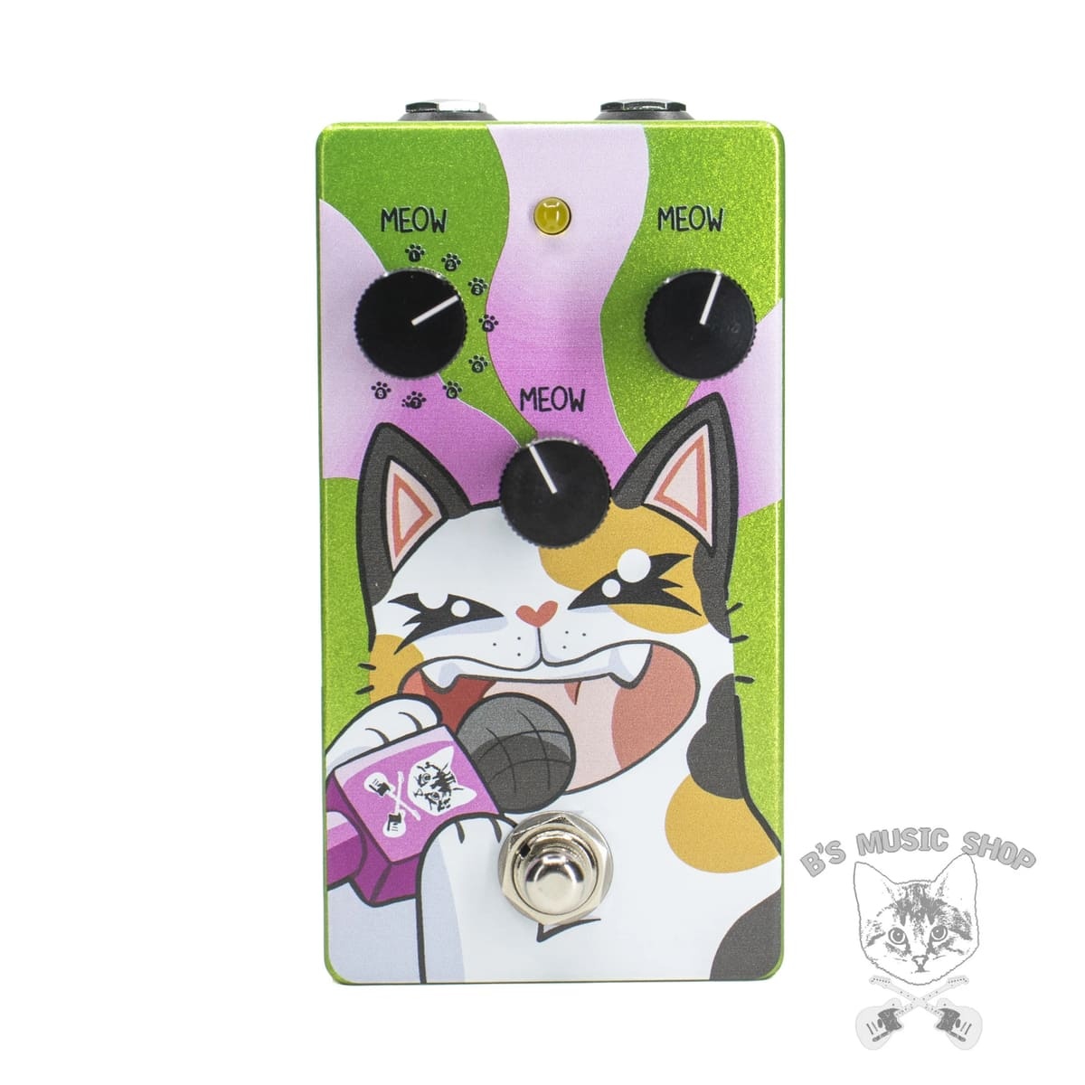 SEASIDE SOUND エフェクター 猫デザイン　ミニブースニャー 2c7bc5334f24d2a769c739bab84eee