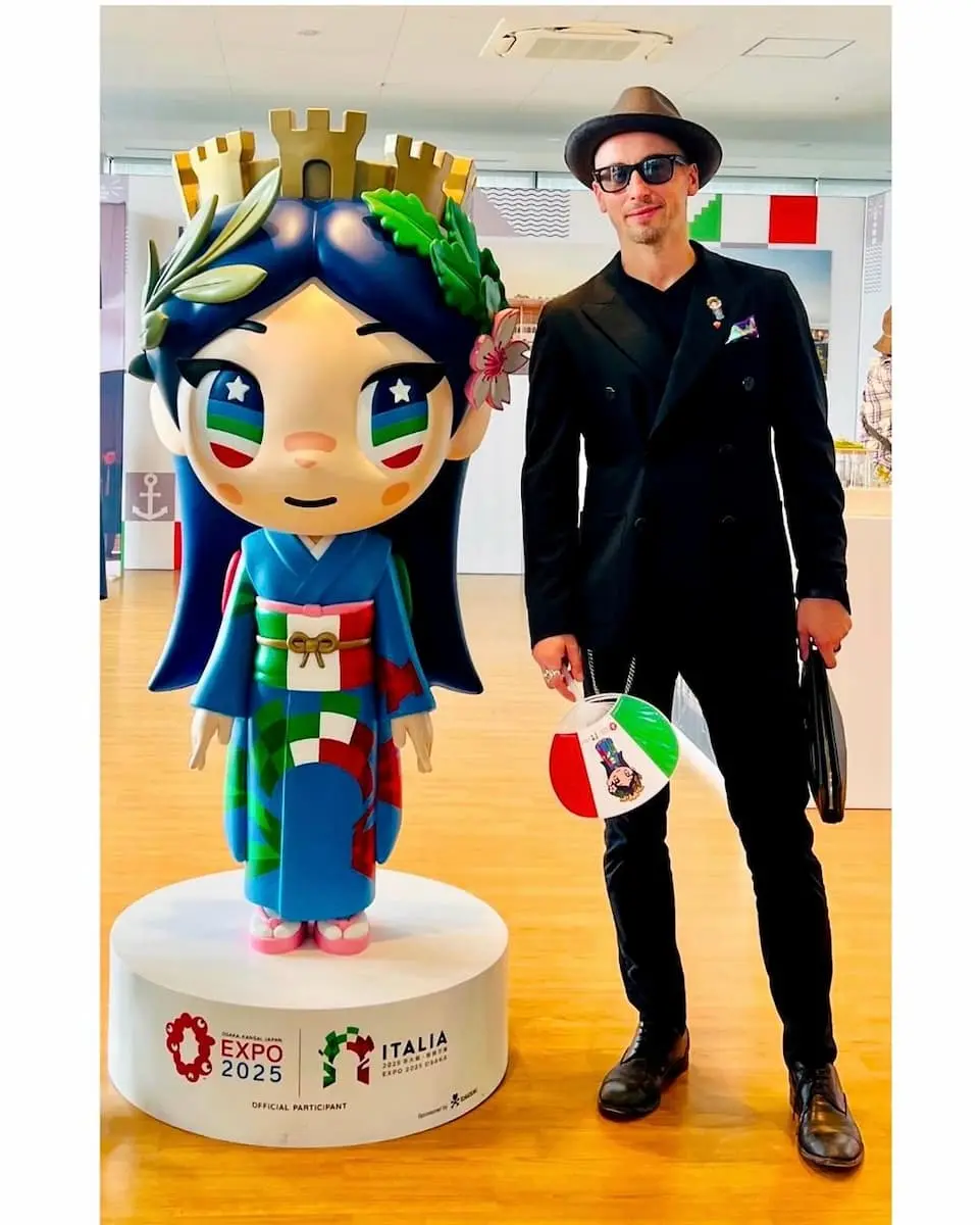 シモーネ・レニョさんが手掛けたイタリアちゃん／画像はシモーネ・レニョさんのInstagramから
