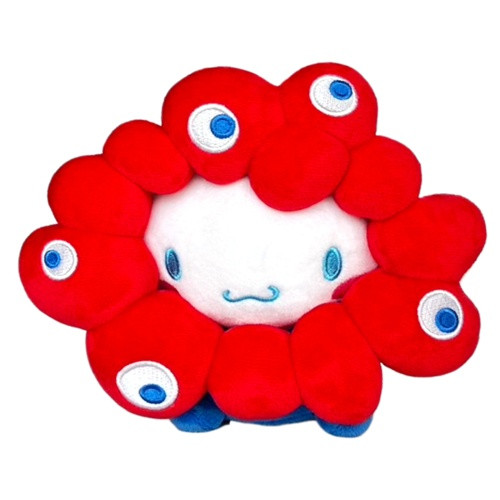 シナモロール、ミャクミャク様に取り憑かれる? サンリオコラボぬいぐるみが発売