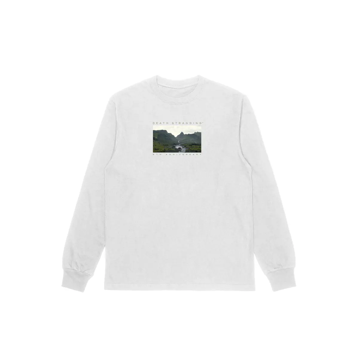 展覧会オリジナルグッズ「長袖Tシャツ 渓流地帯」